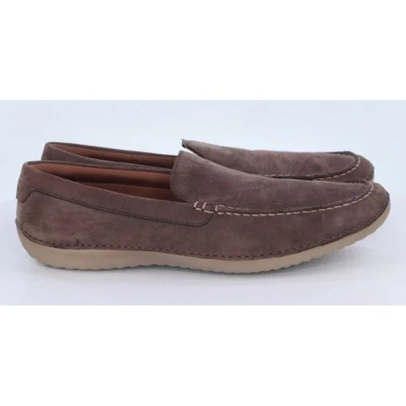 Cole Haan Moto Grand Men's Driving Loafers Shoes Size 10.5 M Leather C23597